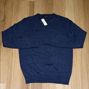 New Men’s J Crew Cashmere Crewneck Sweater
